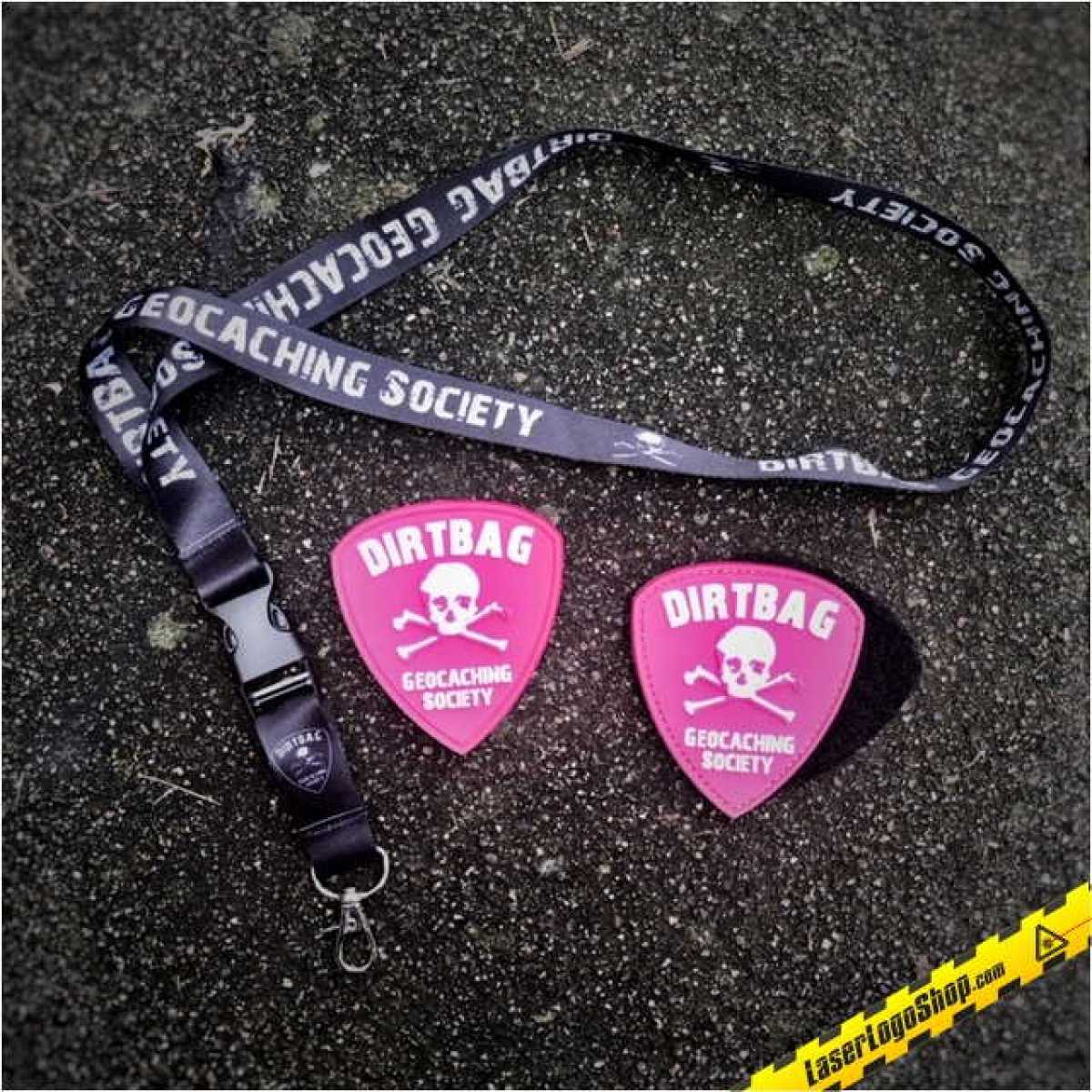 DGS Fan-Set Klett-Patch / Kühlschrankmagnet und Lanyard /Schlüsselband zum Vorteilspreis